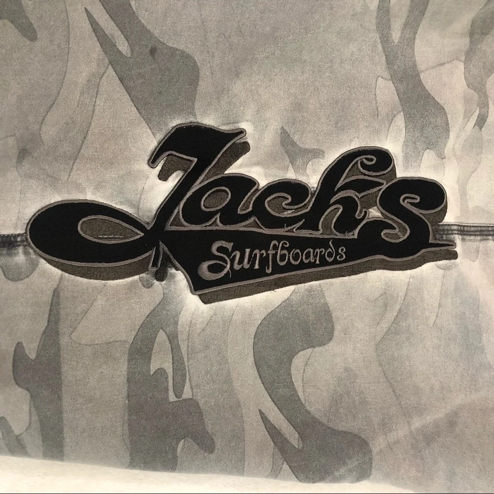 Jacks Surfboards Australia Gray Camo Swim Pool Beach Trunks Board Shorts Mens 38